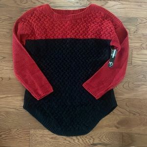 Red and black sweater - NWT